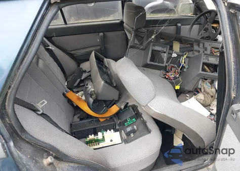 1987 Alfa Romeo Milano Silver from USA, damaged, VIN ZARDA1146H1075741